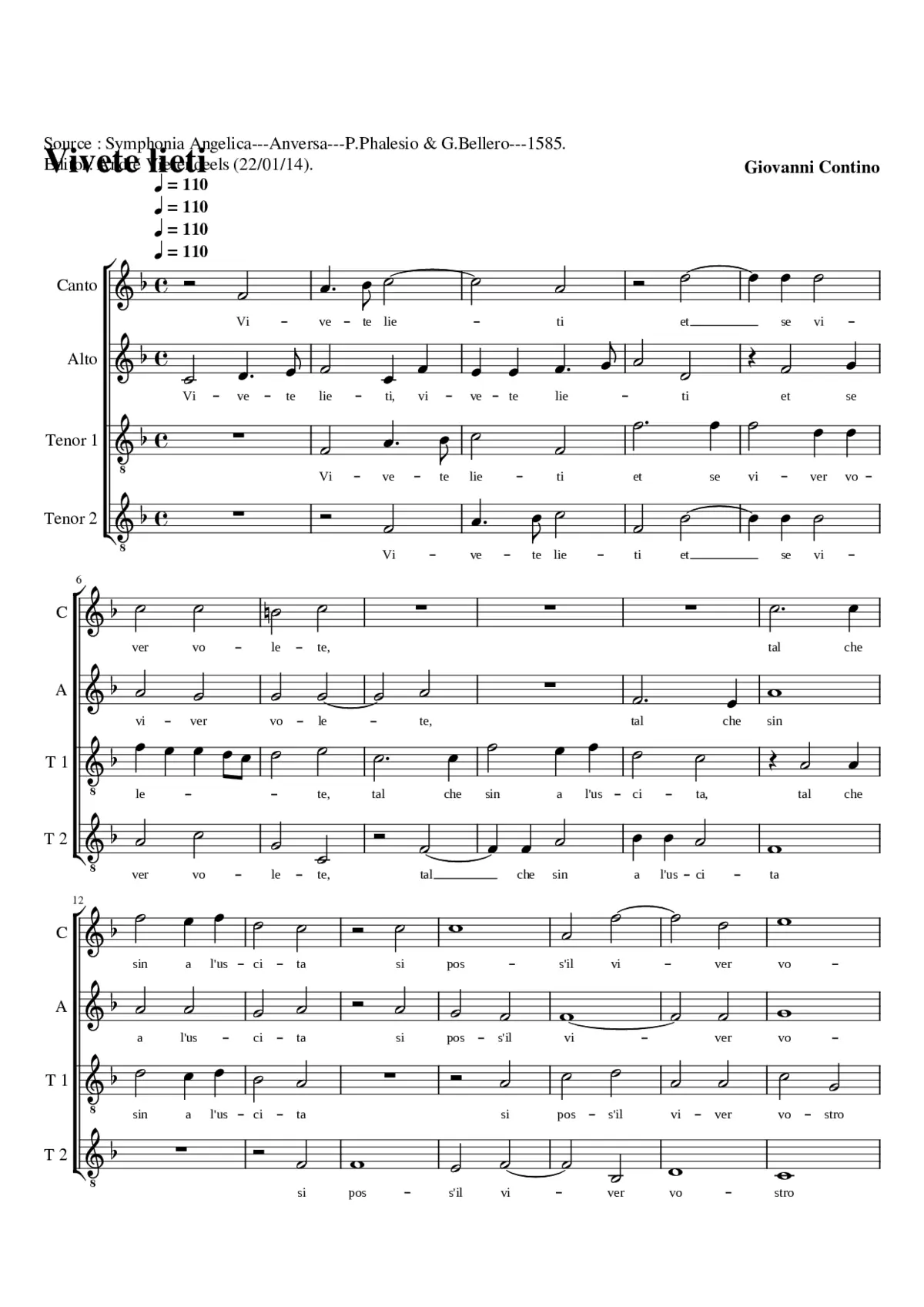 Vivete lieti - Page 1