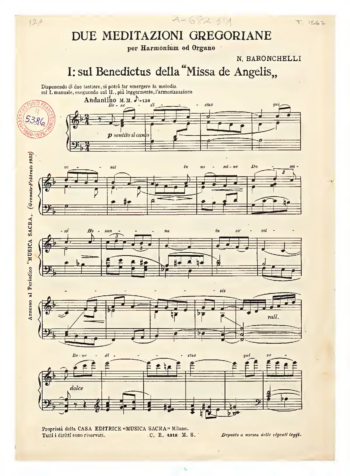 2 Meditazioni gregoriane - Page 1