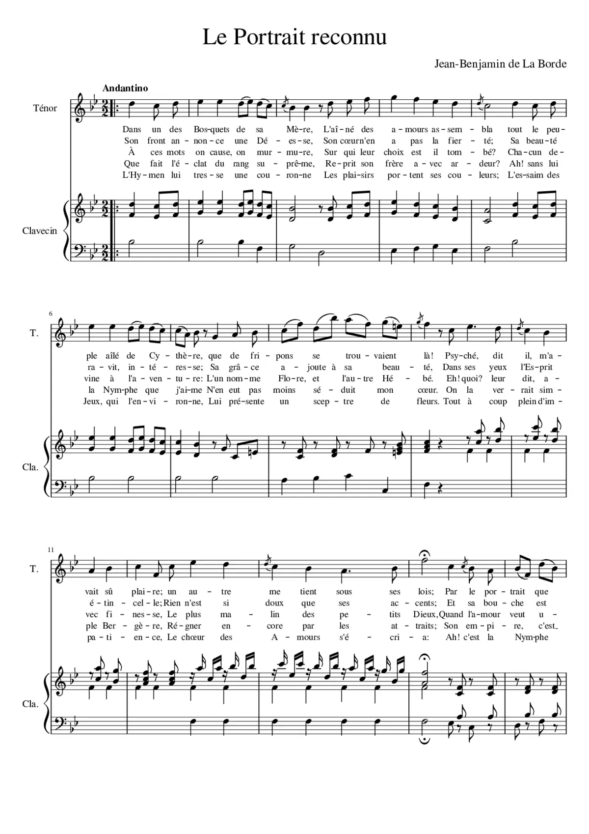 Le Portrait Reconnu - Page 1