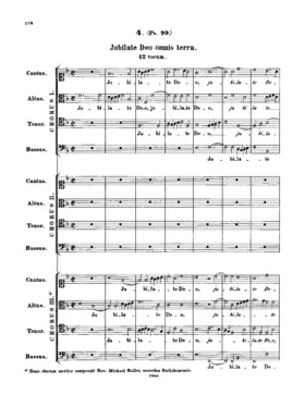 Iubilate Deo omnis terra