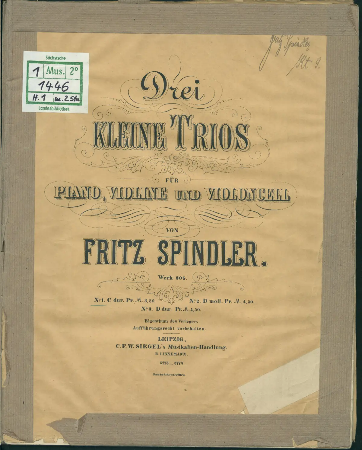 3 kleine Trios - Page 1