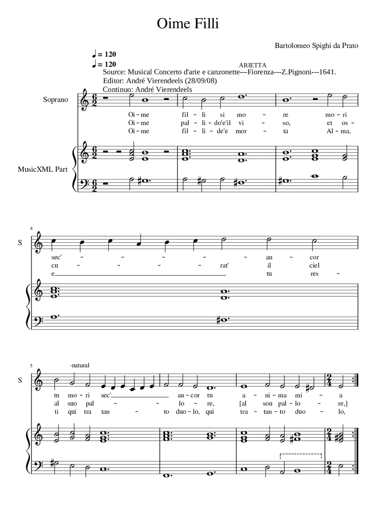 Oime filli - Page 1
