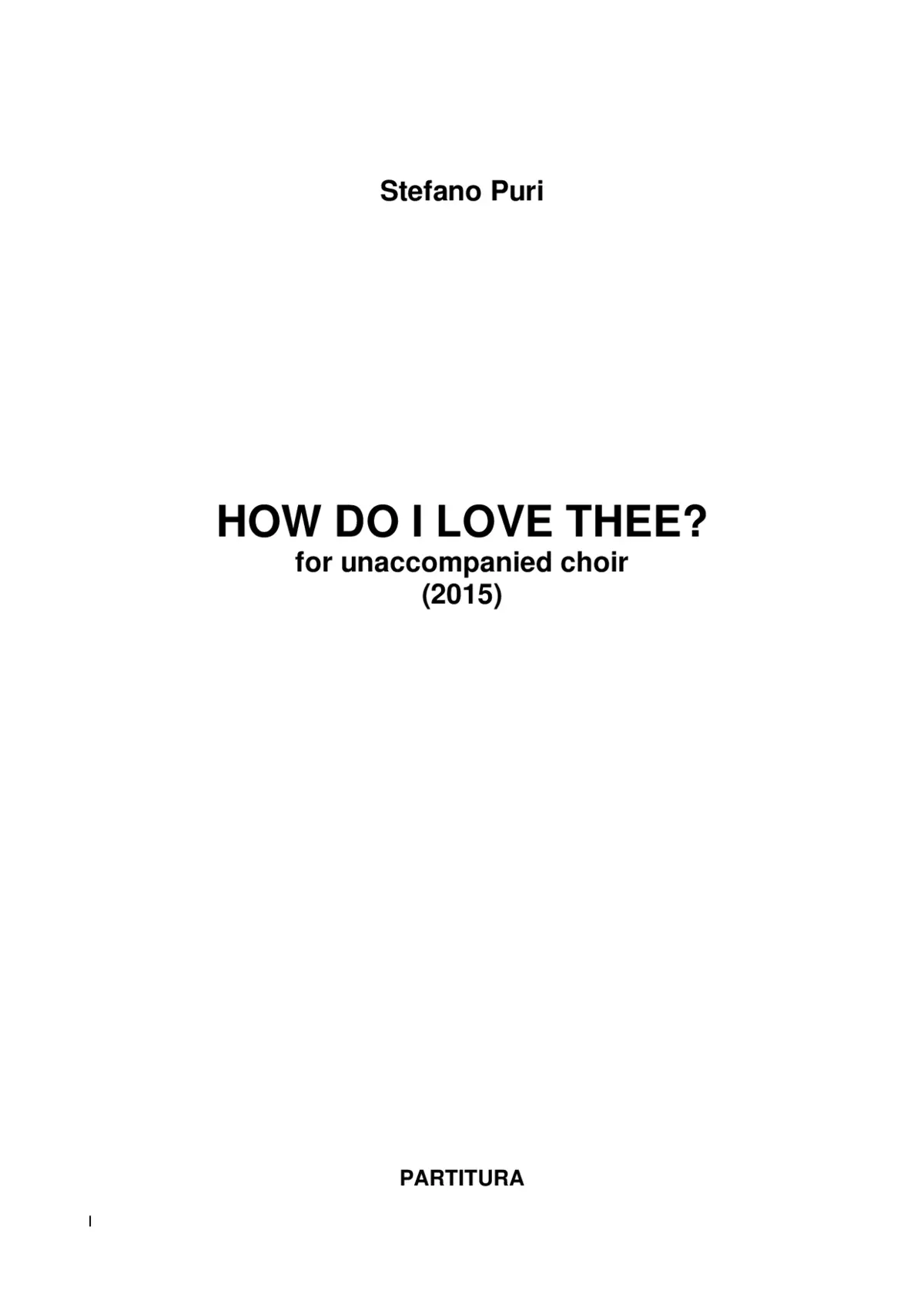 How do I love thee? - Page 1