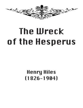 The wreck of the Hesperus