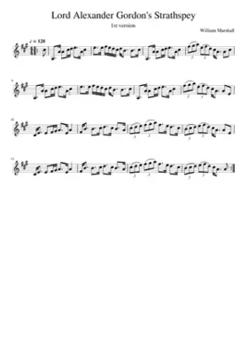 Lord Alexander Gordon's Strathspey