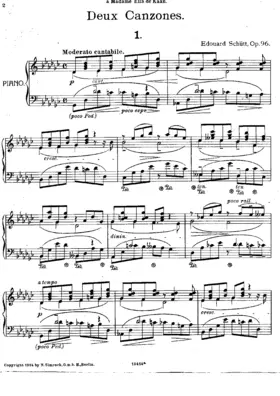 2 Canzones, Op.96