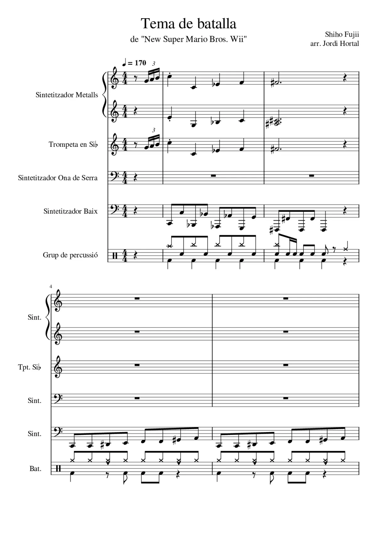 Mario Battle theme - Page 1