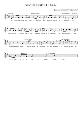 Poortith CauldO. Dix.40