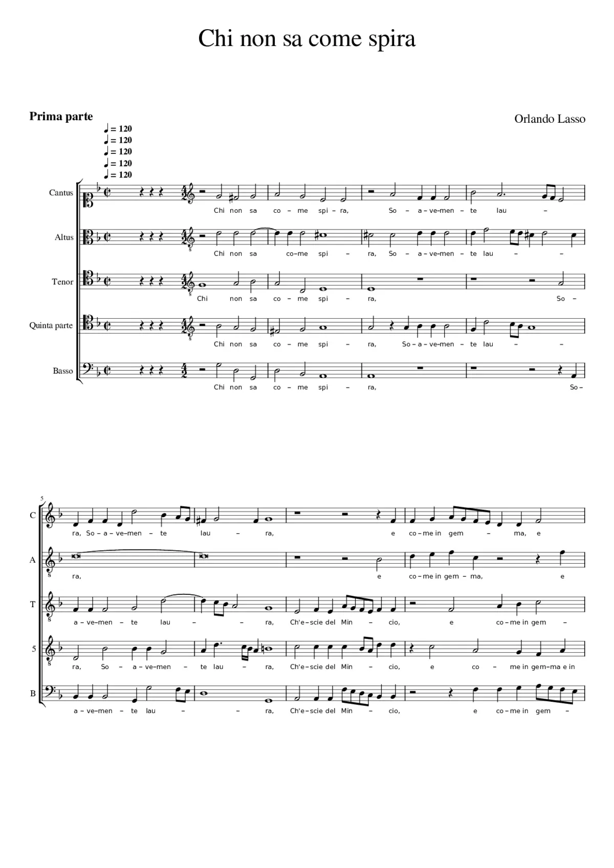 Chi non sa come spira - Page 1