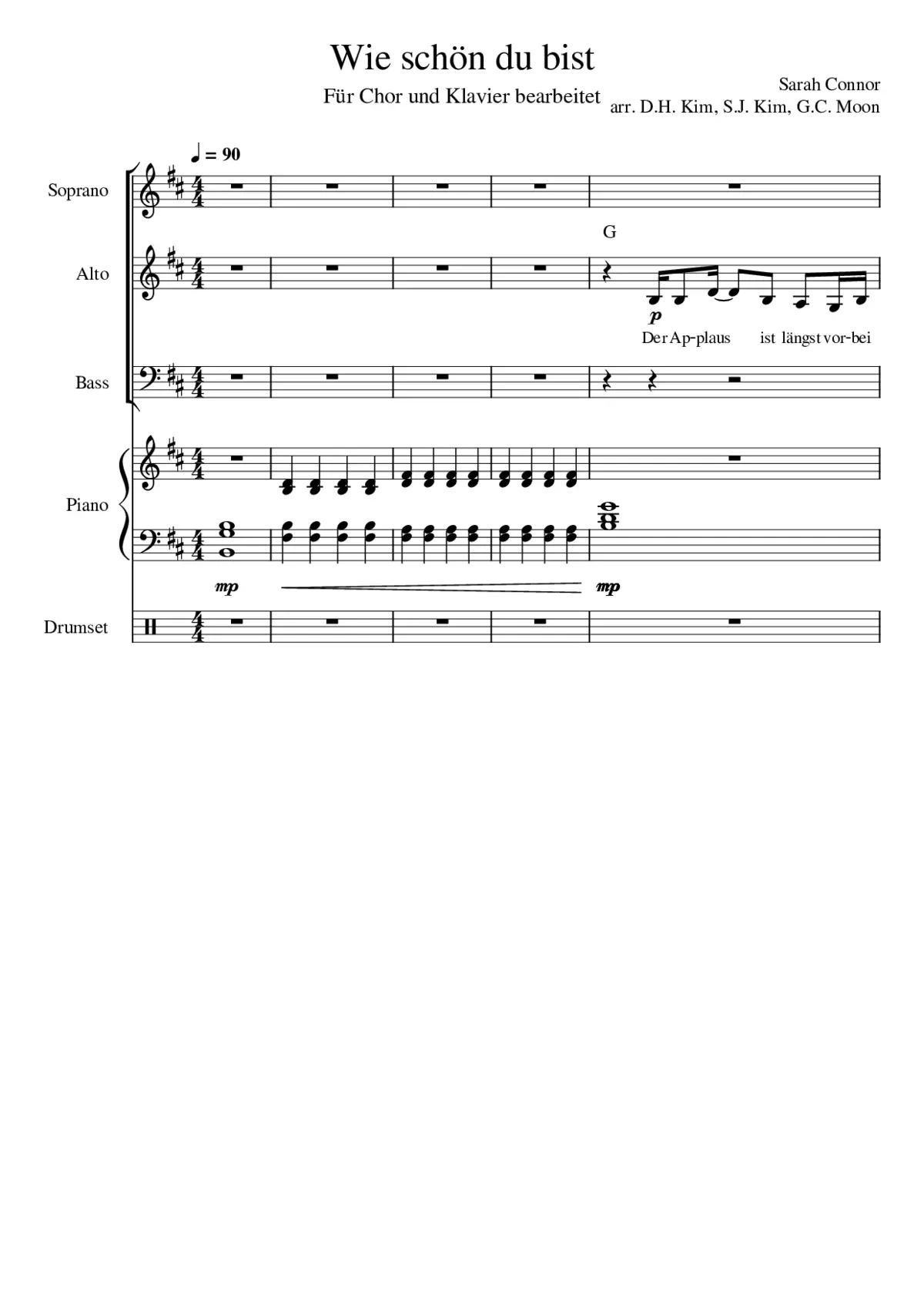 wie schön du bist - Page 1