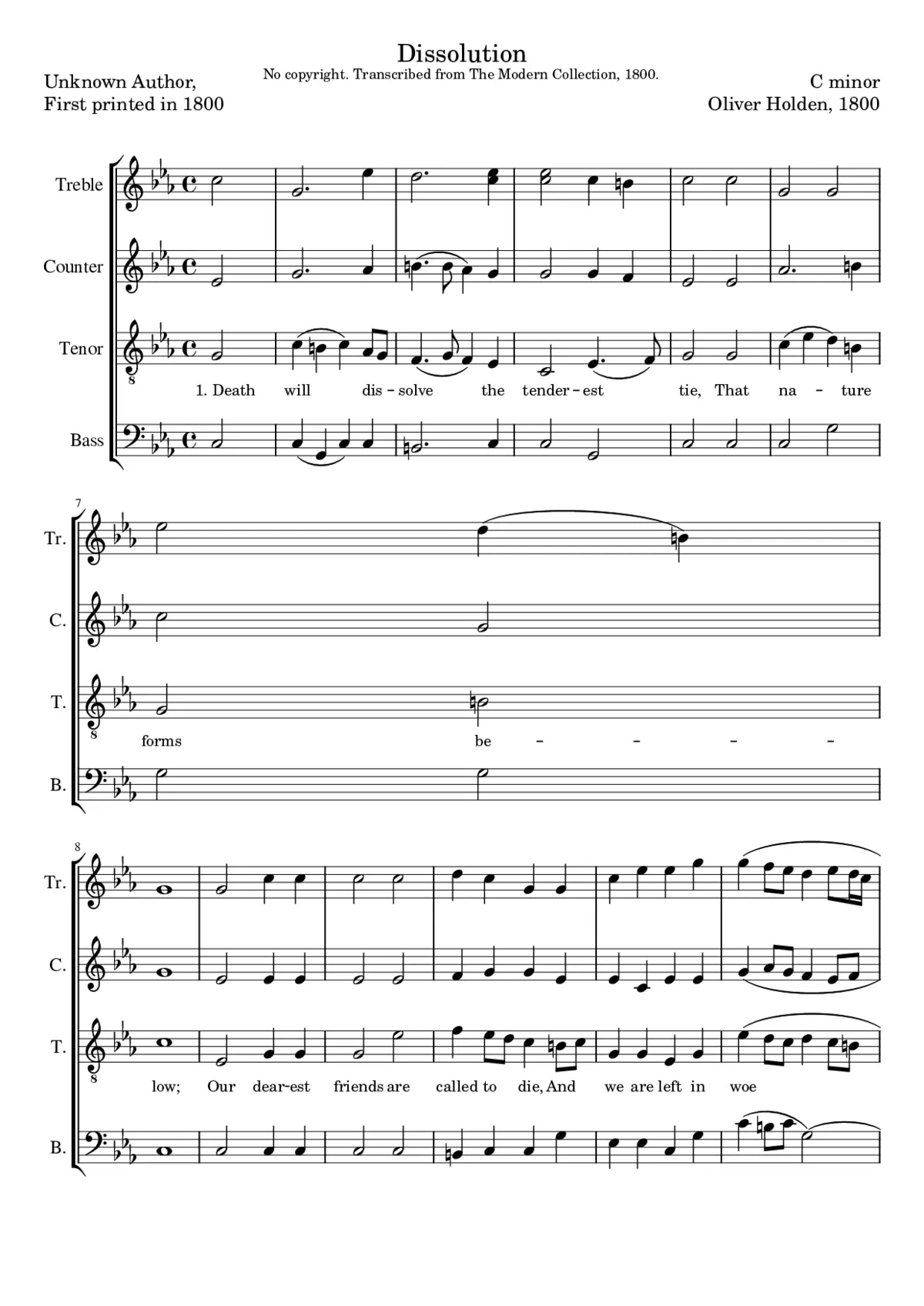 Dissolution - Page 1