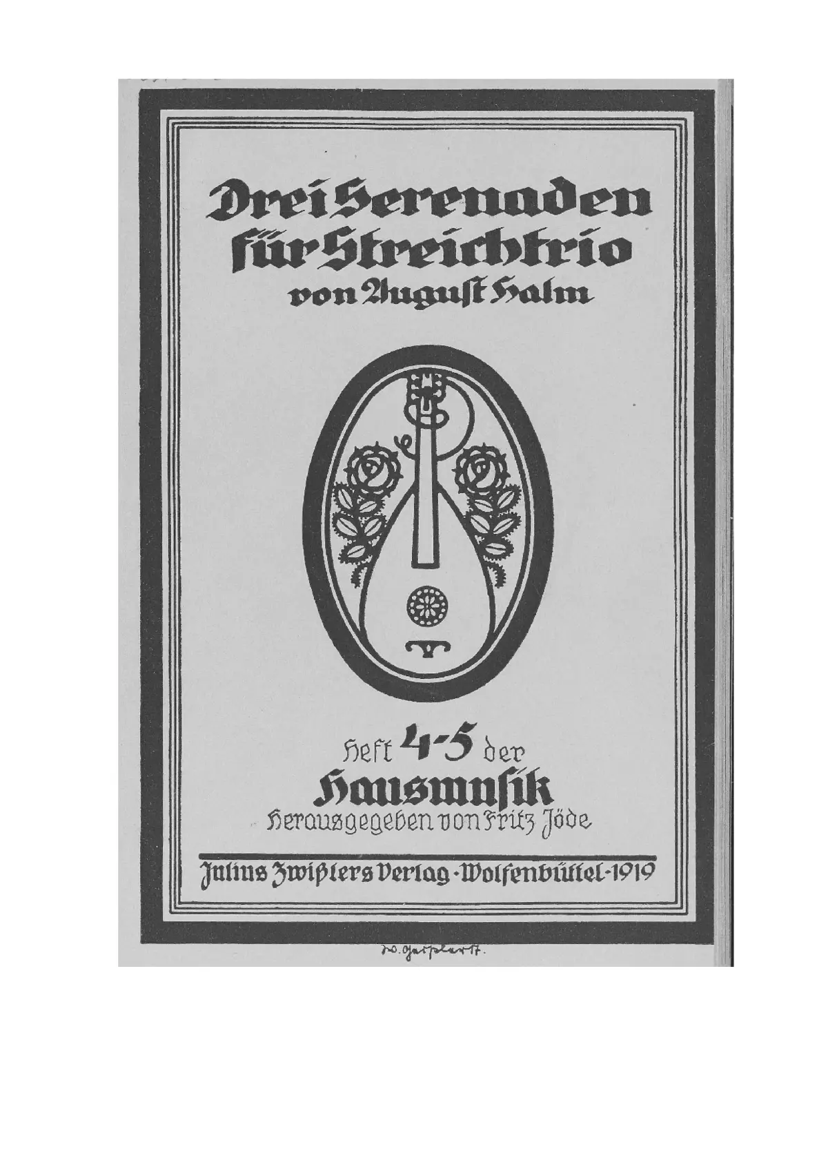 3 Serenaden - Page 1