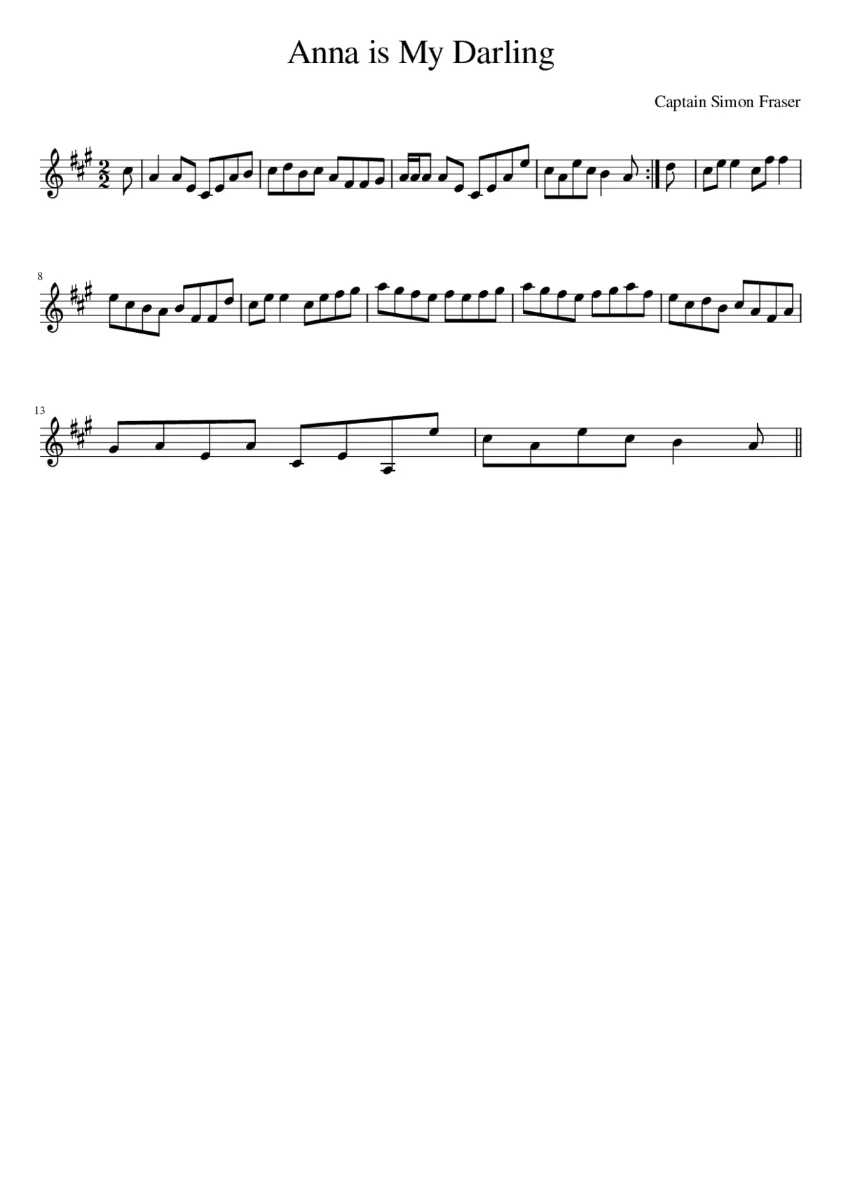 Anna is My Darling - Page 1