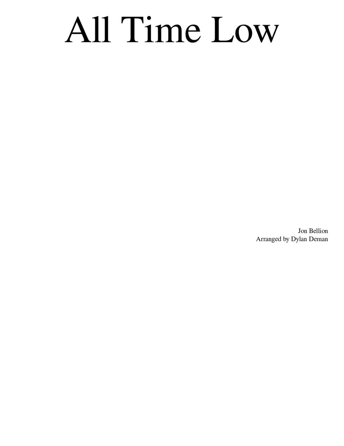 all time low - Page 1