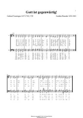 Gott ist gegenwärtig