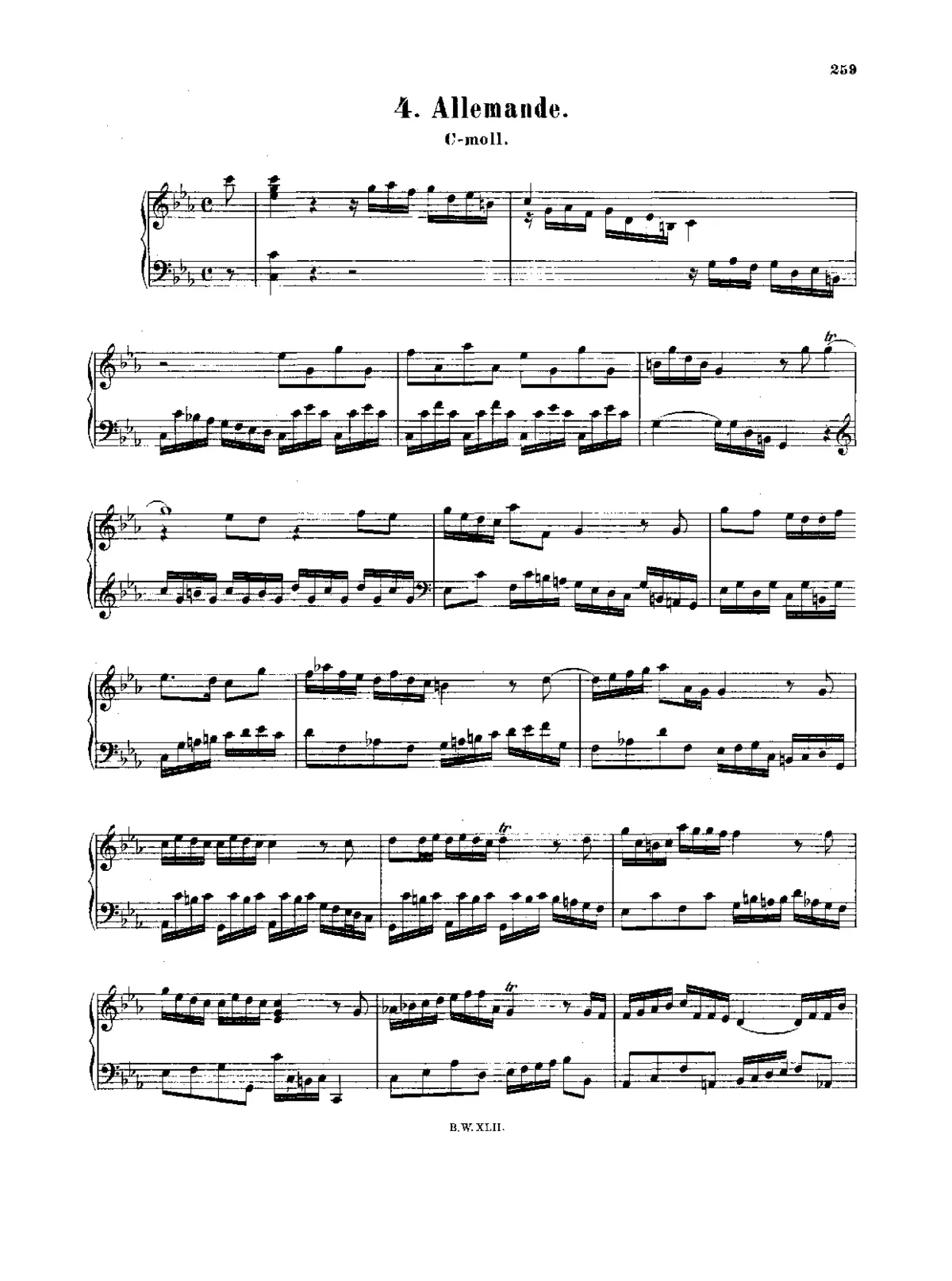 Allemande - Page 1