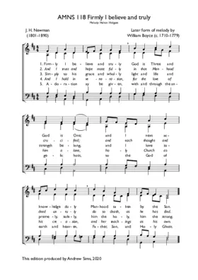 Firmly I believe and truly