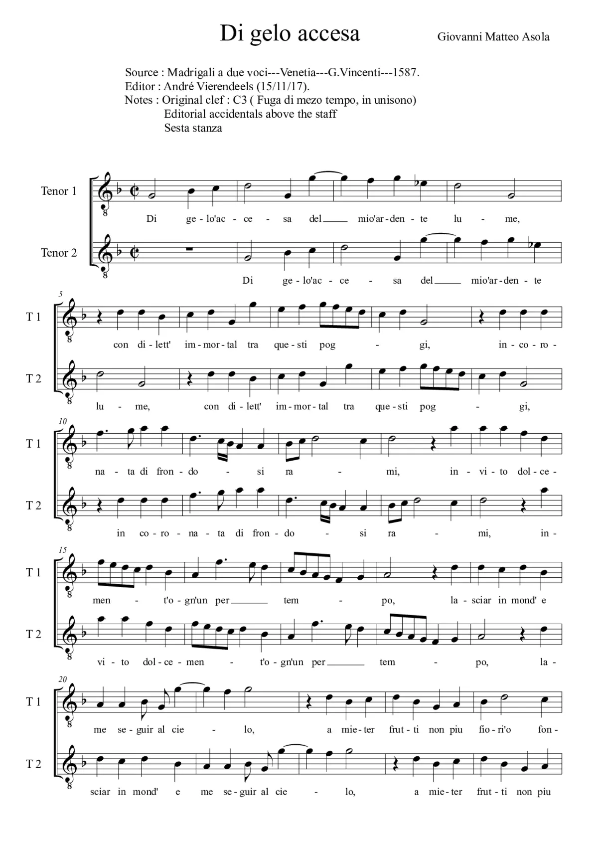 Di gelo accesa - Page 1