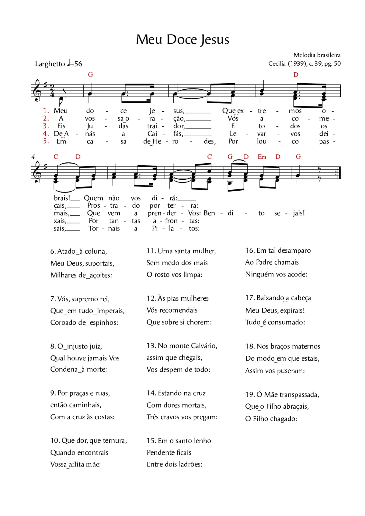 Meu doce Jesus - Page 1