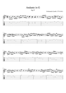 Guitar 1 (Andante in G)