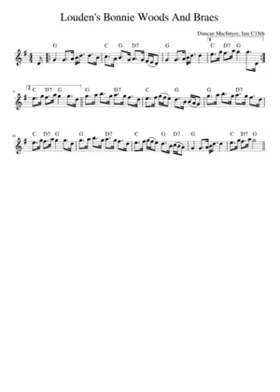 Louden's Bonnie Woods And Braes