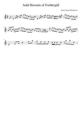 Auld Stewarts of Forthergill