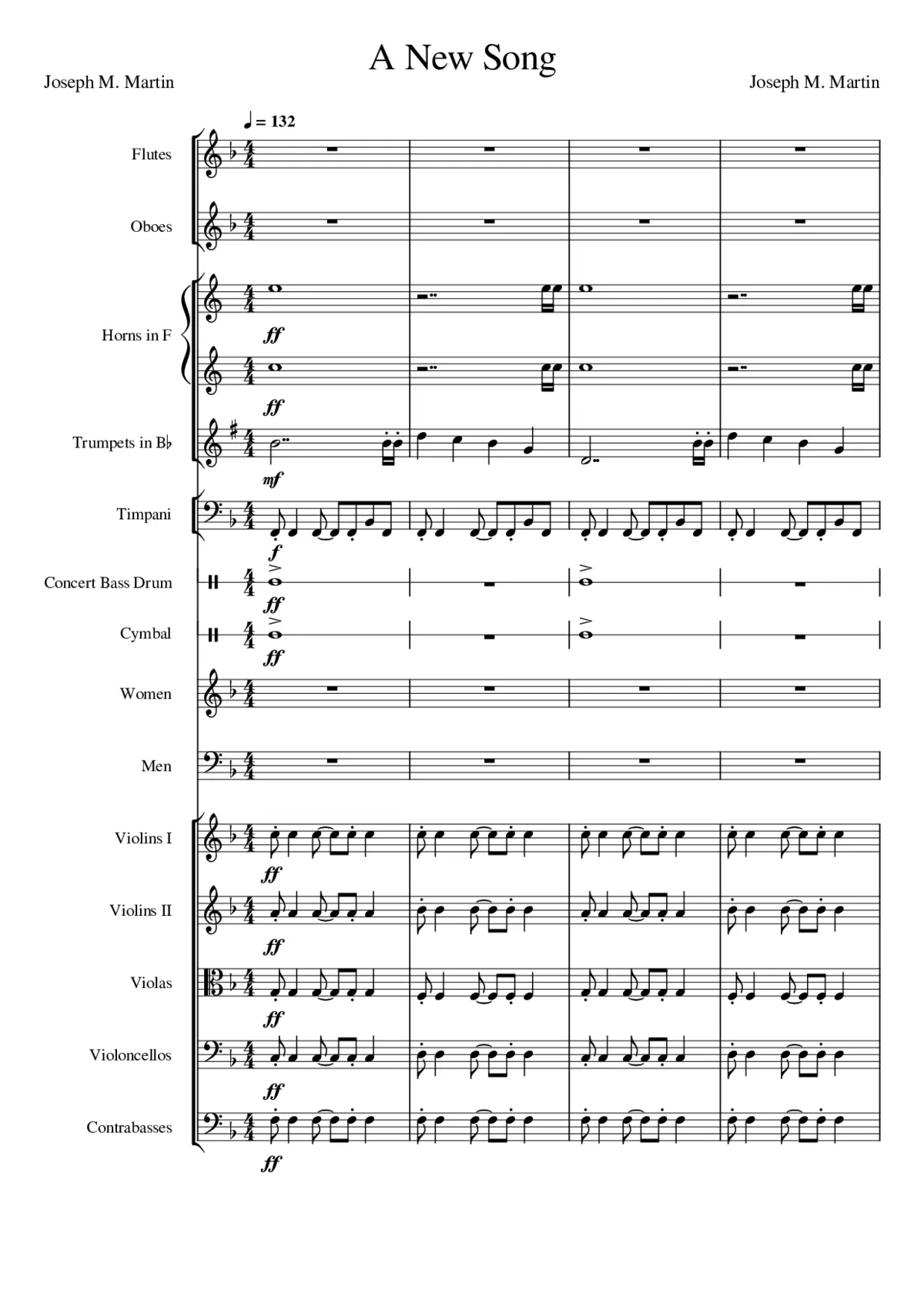 A New Song - Page 1
