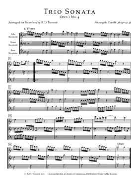 Trio Sonata in A minor