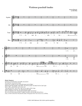 Victimae paschali laudes