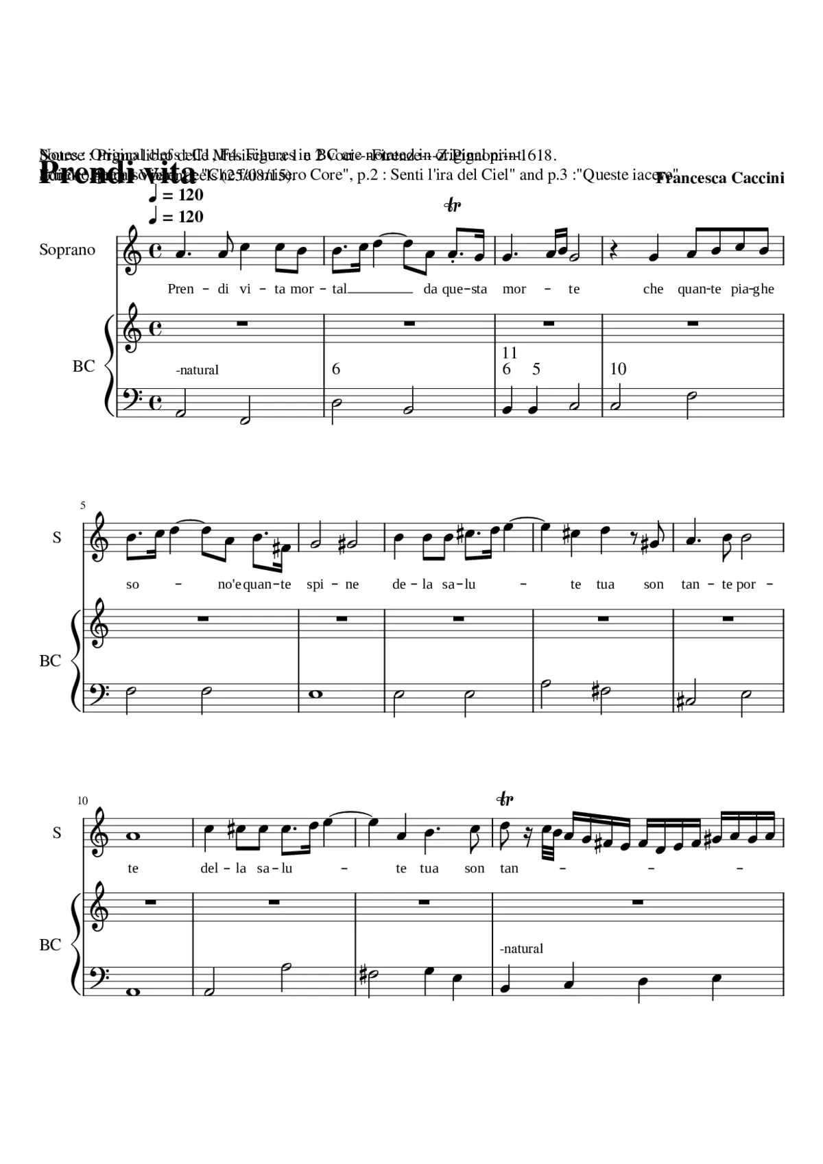 Prendi vita mortal - Page 1