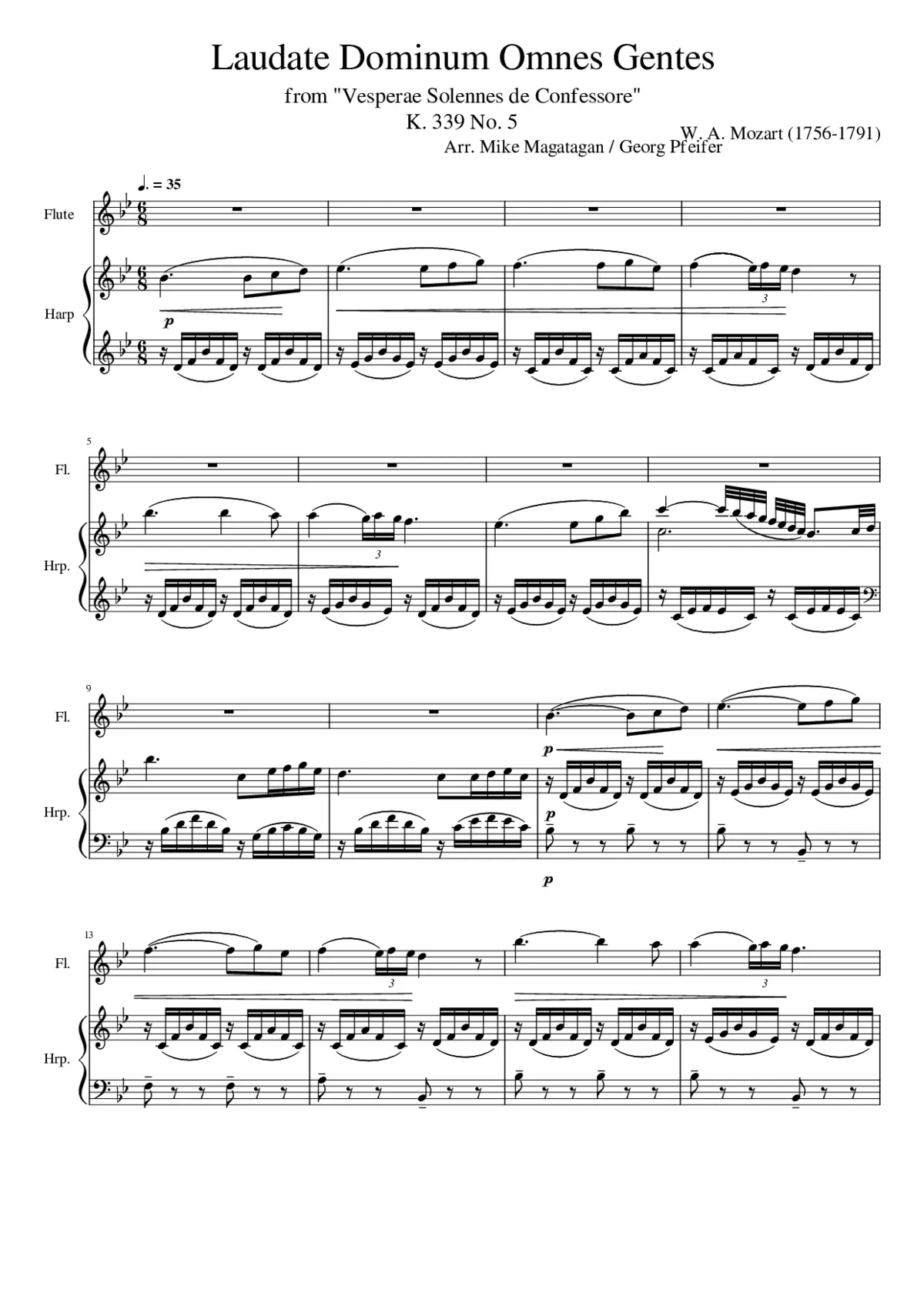 Laudate Dominum - Page 1