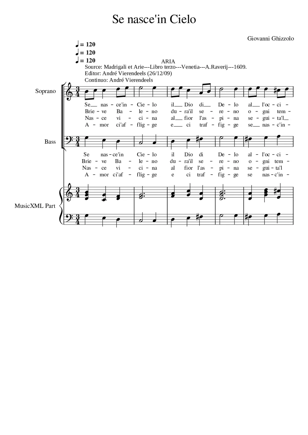 Se nasce in cielo - Page 1