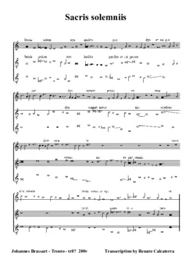 Sacris solemniis