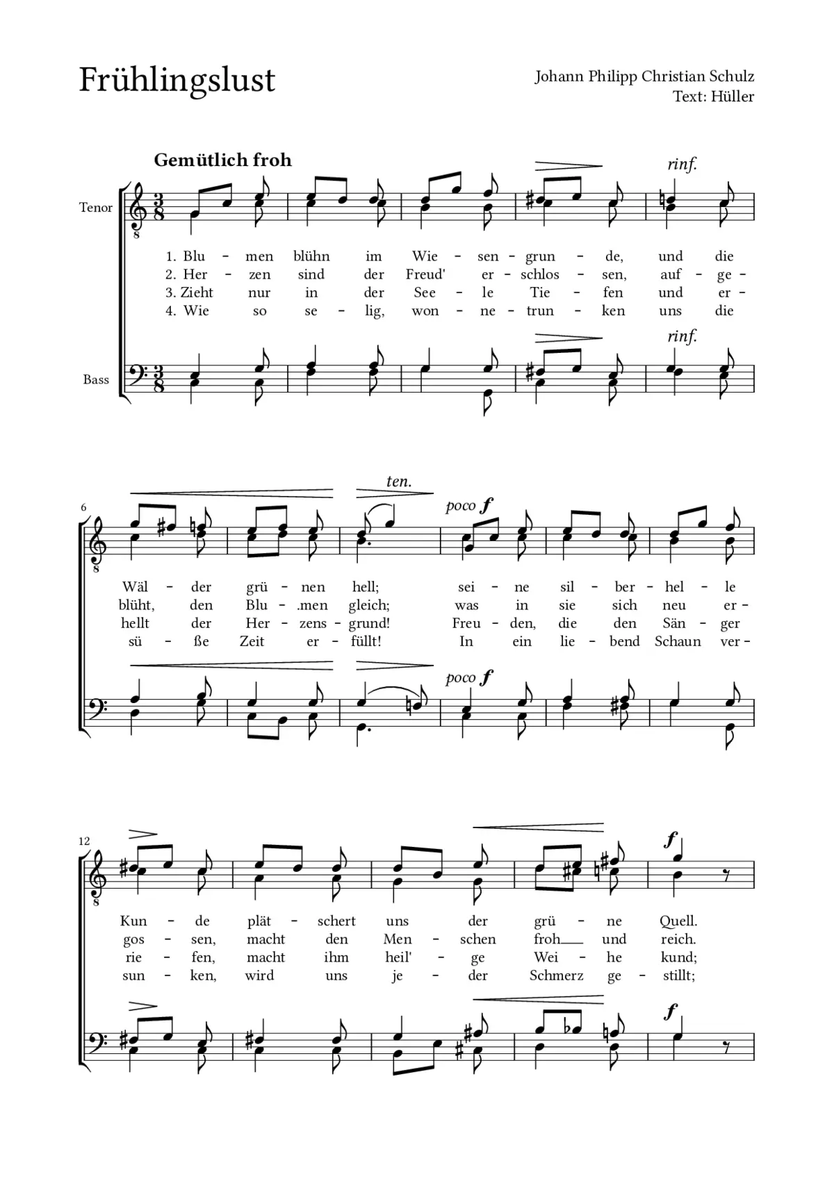 Frühlingslust - Page 1