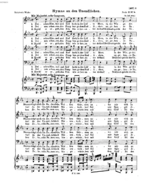 Hymne an den Unendlichen