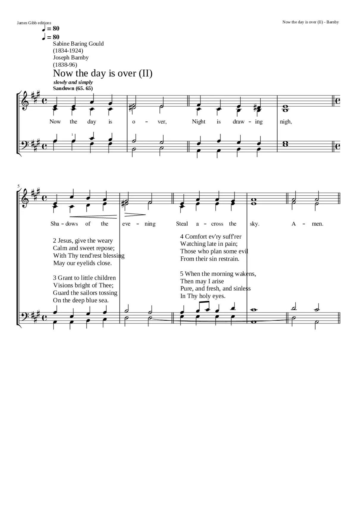 Now the day is over II - Page 1