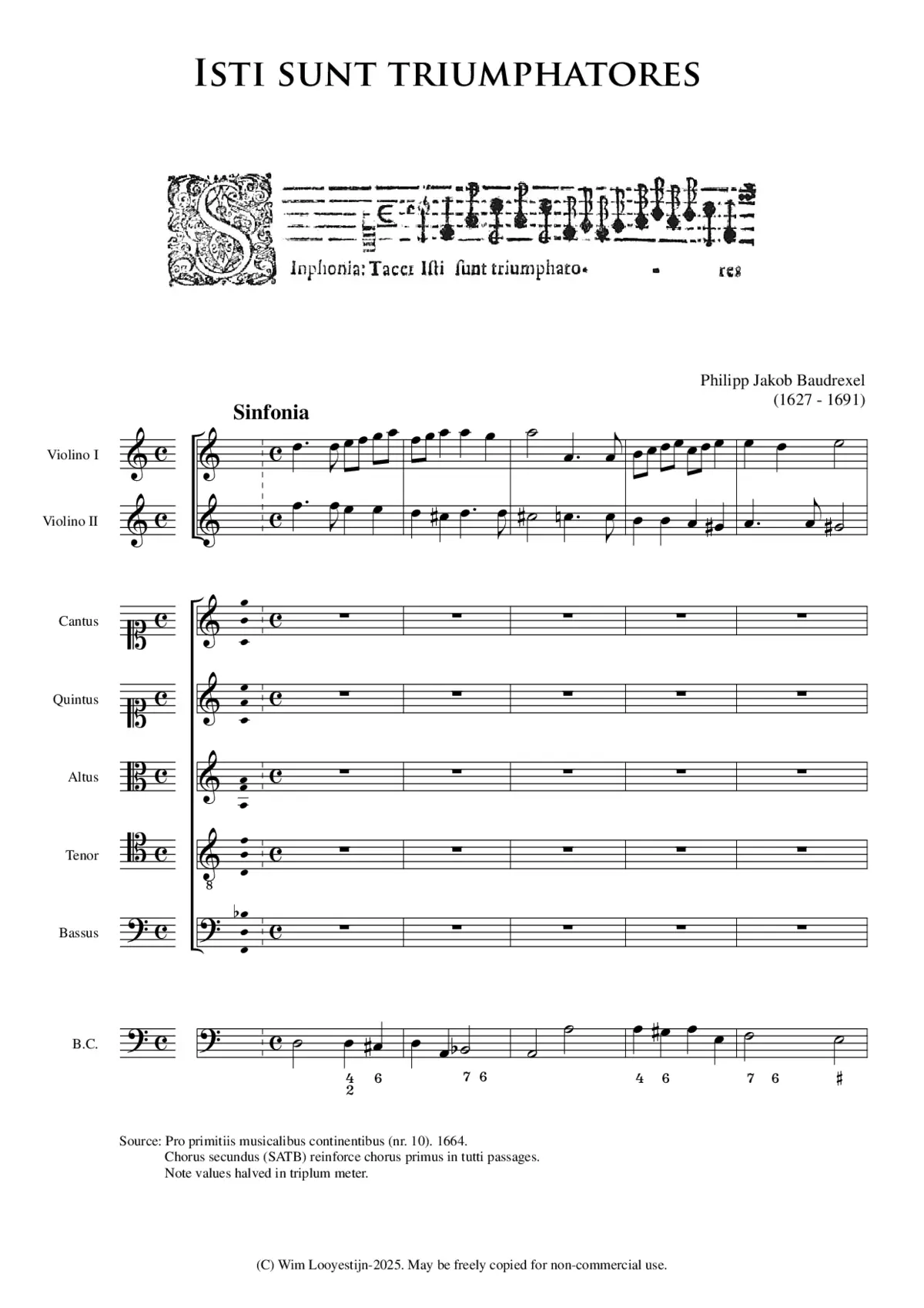 Isti sunt triumphatores - Page 1