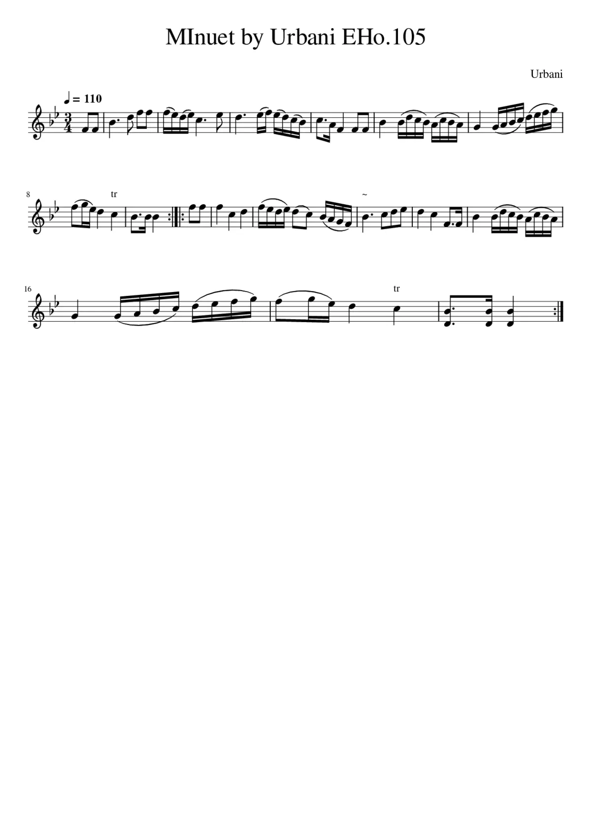 MInuet by Urbani EHo.105 - Page 1