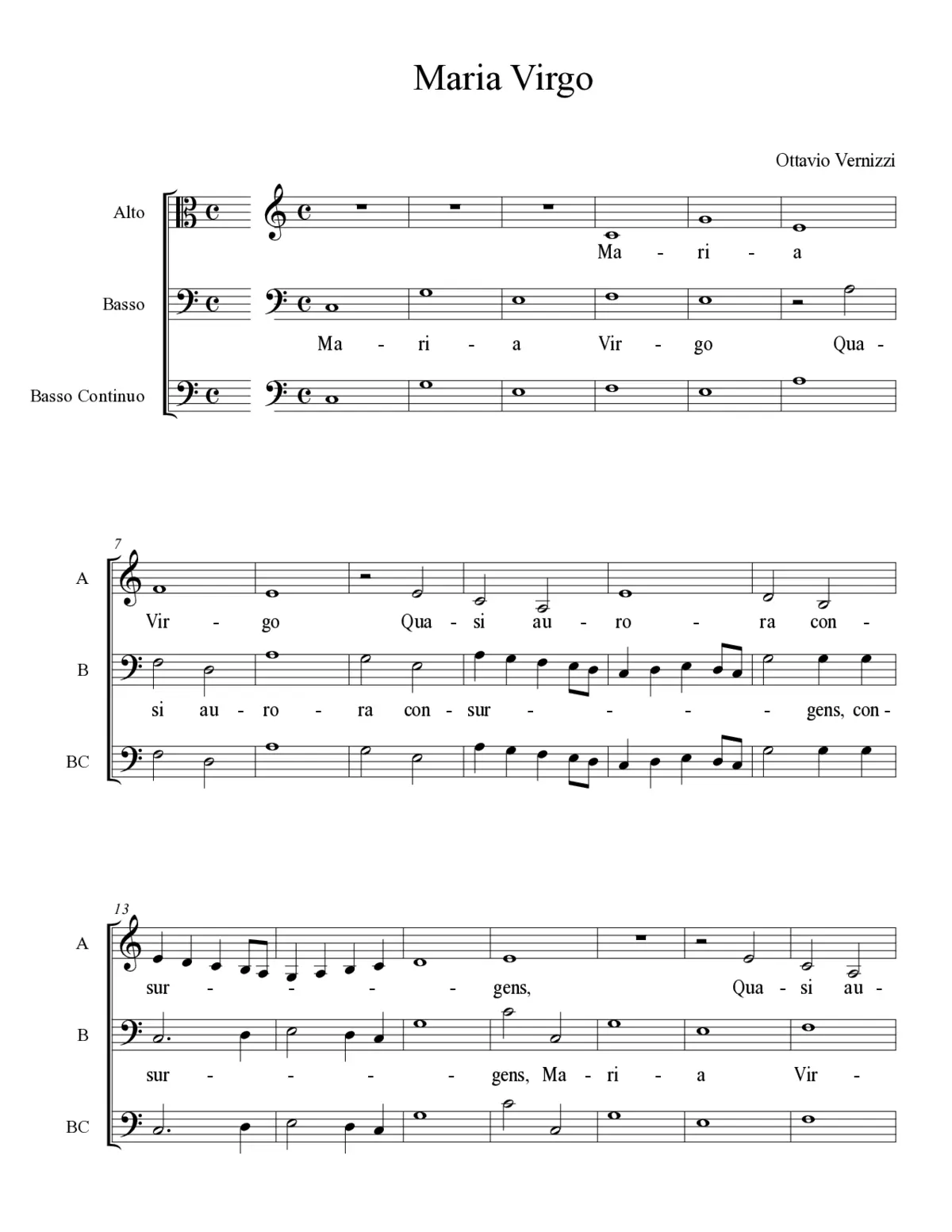 Maria Virgo - Page 1