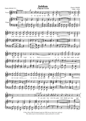 Jubilate in A flat
