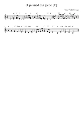 O jul med din glede