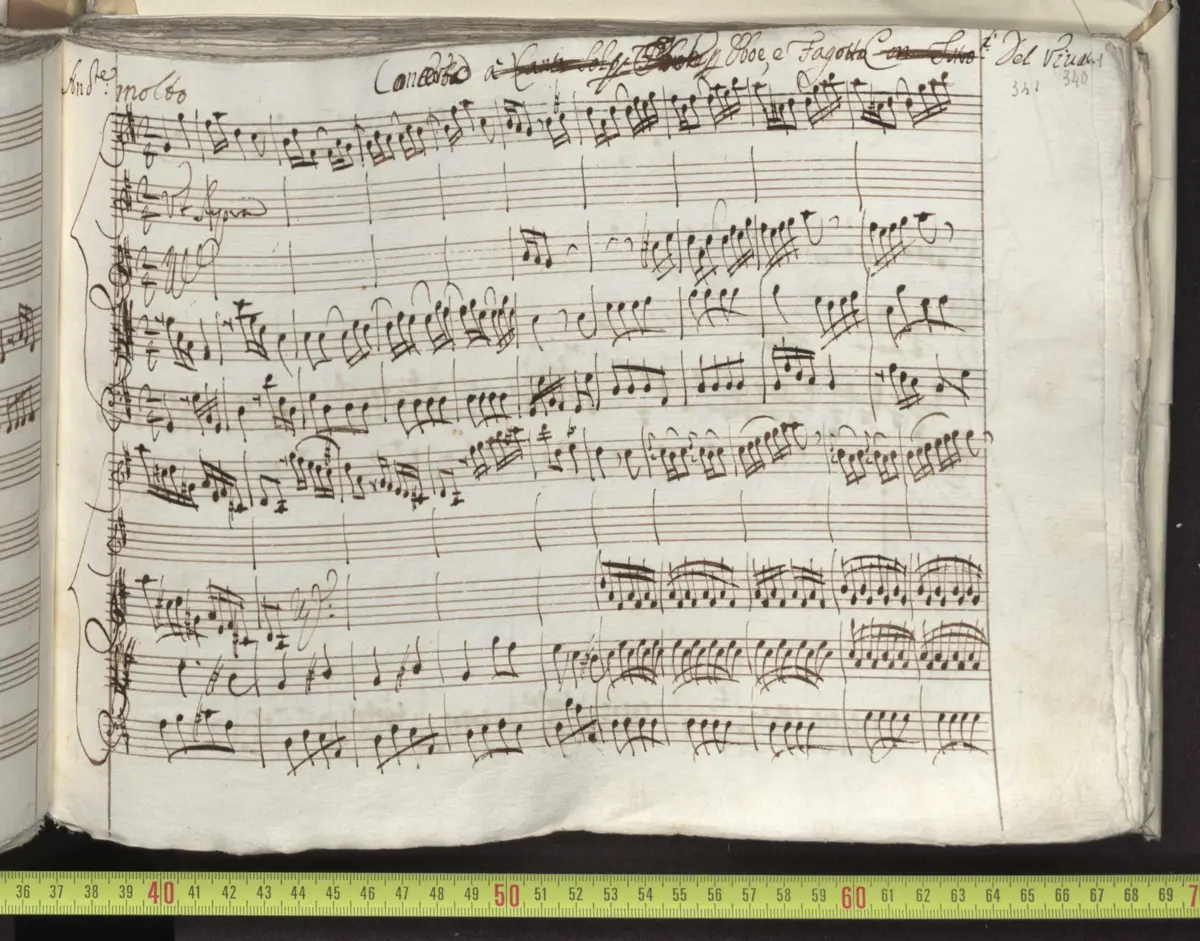 Oboe & Bassoon Concerto in G major - Page 1