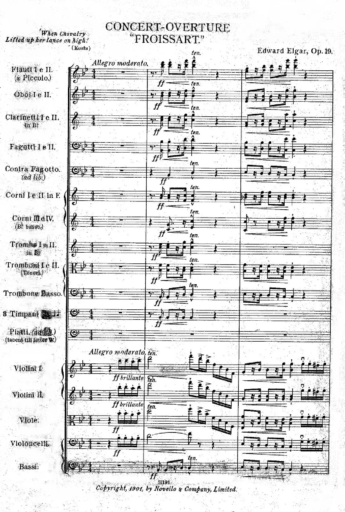 Froissart - Page 1