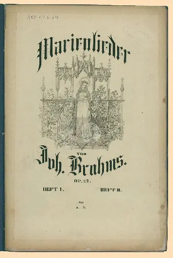 Marienlieder - Page 1