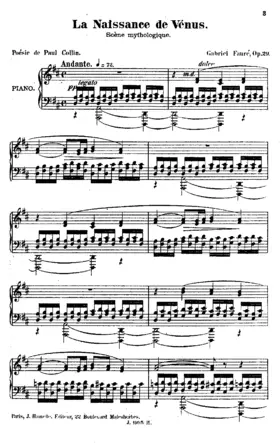 La naissance de Vénus