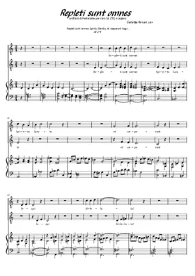 Repleti sunt omnes