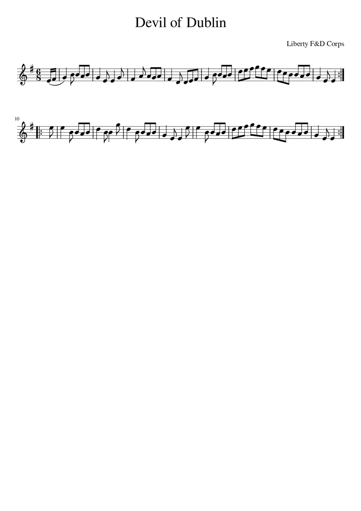 Devil of Dublin - Page 1