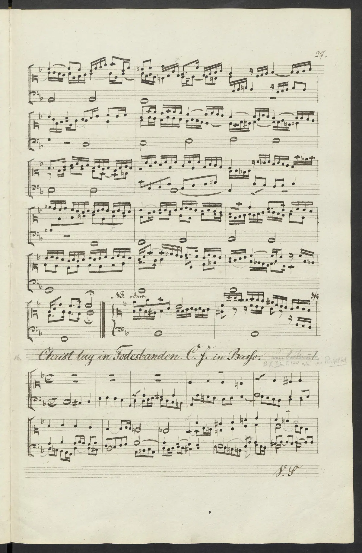 Christ lag in Todesbanden - Page 1