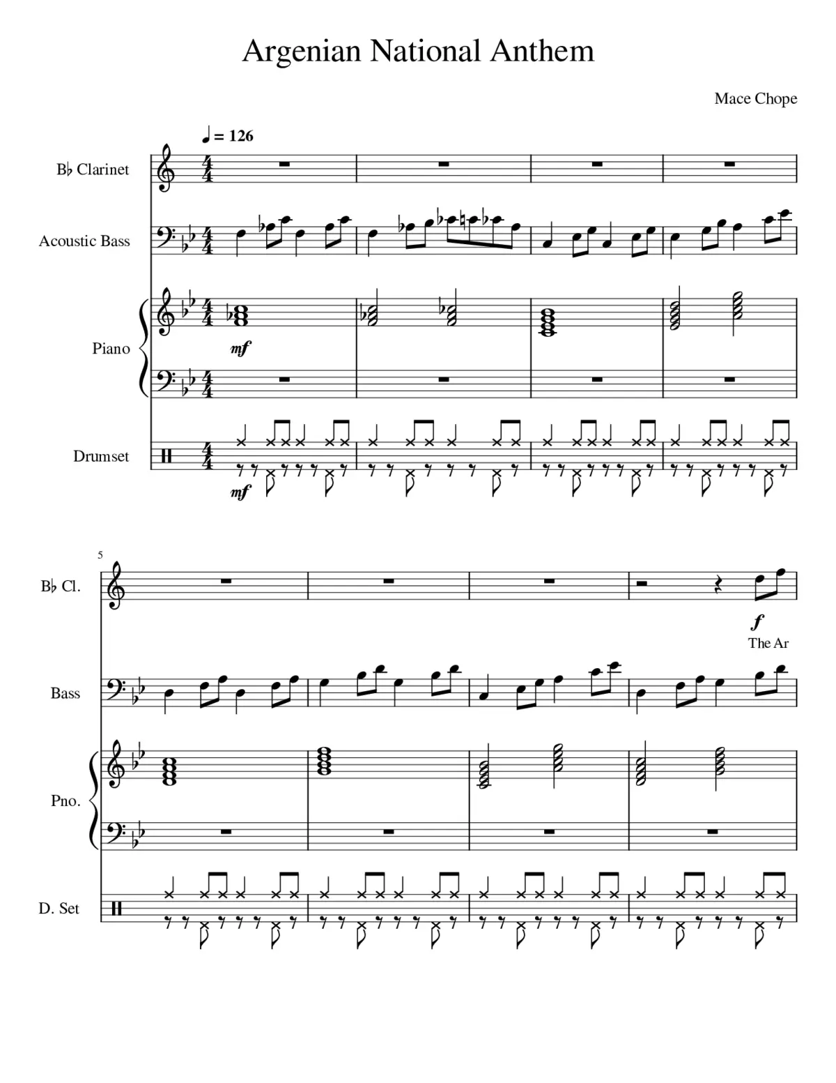 Argenian National Anthem - Page 1