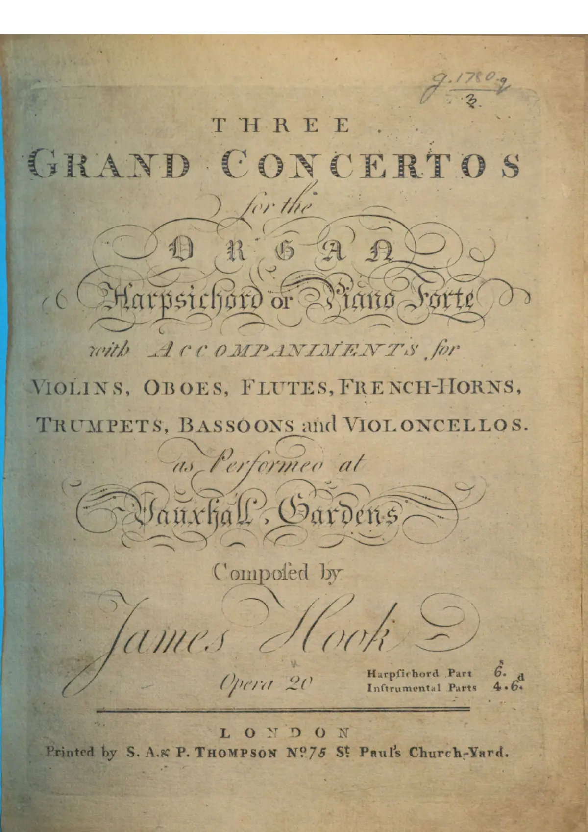 3 Keyboard Concertos - Page 1